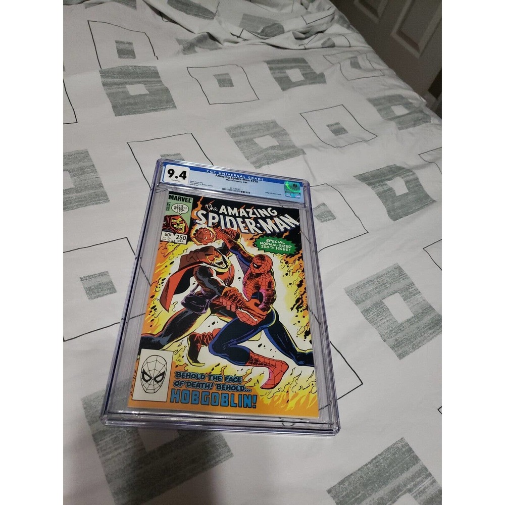 CGC AMAZING SPIDER-MAN #250 1984 Marvel Comics CGC 9.4 Near Mint White Pages